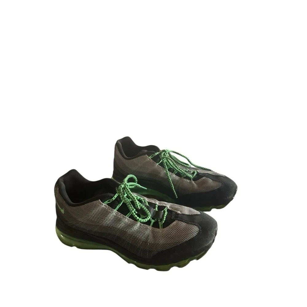 Nike Air Max 95 Dynamic Flywire Poison Green Men's Size 10.5 Y2K Gray‎ Green